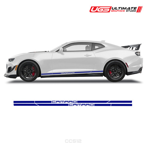 Chevrolet camaro double - double, stripe