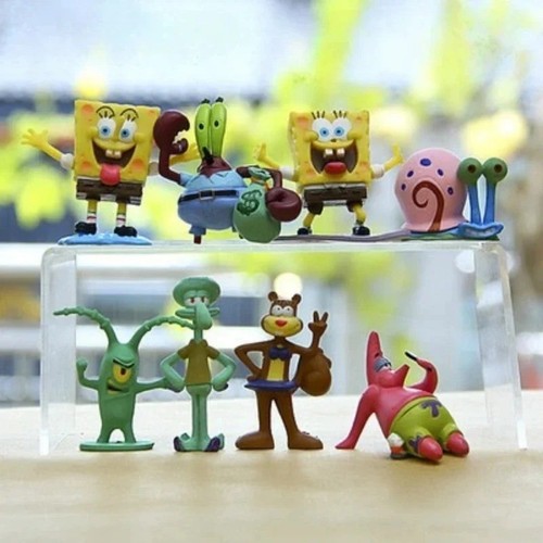 Spongebob set action figures - spongebob,