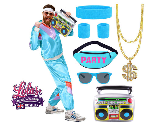80s fancy dress costume unisex - fancy,