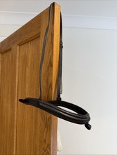 Flash Noseband, Brown Full Leather Noseband, Bridle Noseband.