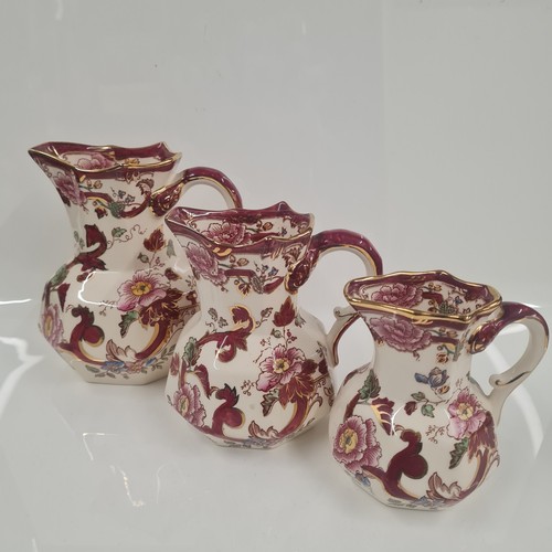 Masons ironstone mandalay - masons, red
