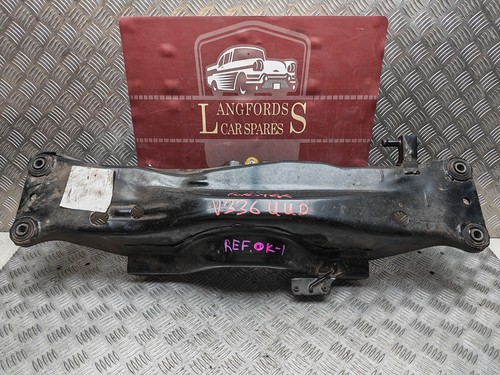 Rear axle subframe beam - subframe, for