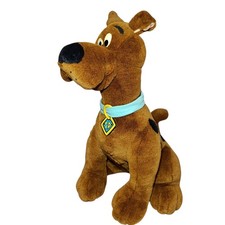 Vintage 1998 Scooby-Doo Electronic Talking Room Guard Plush Thinkway Toys Teddy