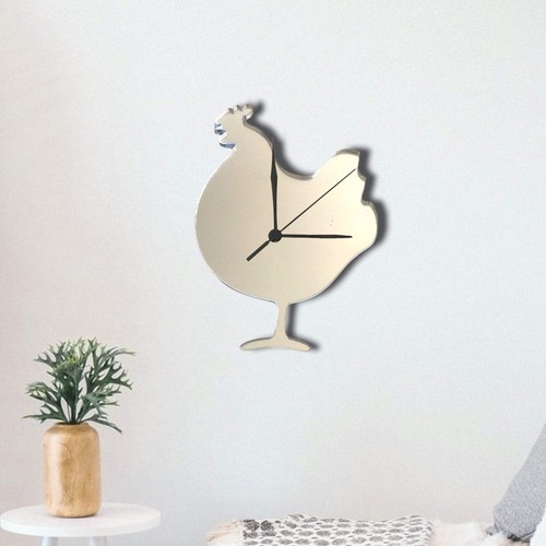 Cockerel acrylic clocks - cockerel,
