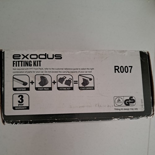 Exodus roof bar fitting - exodus,