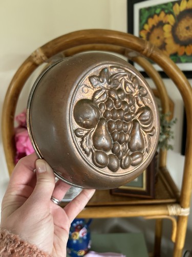 Vintage copper fruit - fruit, jelly
