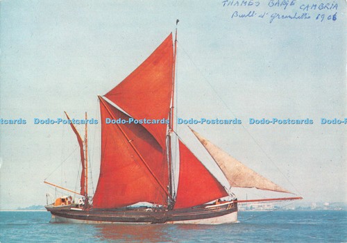 D116596 thames barge cambria - d116596,