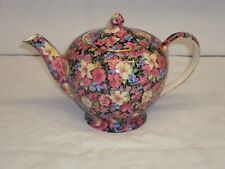 Vintage Royal Winton Grimwades Florence Pink Chintz 2 Pint Teapot