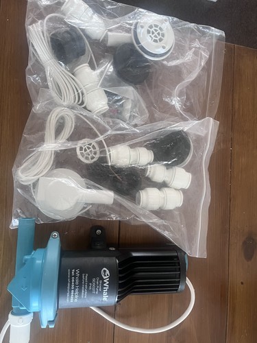 Whale shower 24v drain - whale,