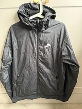 Nike Windrunner Men's Hooded Jacket Black - 727324-010 - Size Medium