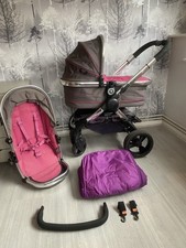 iCandy ?  Pink/ Grey  Travel System  Pushchair 3 In One Stroller