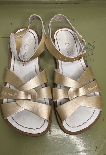 Salt water sandals gold - sandals,