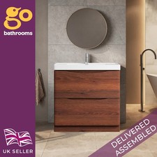 900 Floor Wooden Vanity Unit &