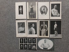 Vintage Strongman / Weight Lifting Cards