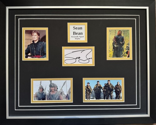 Sean bean signed - signed, framed