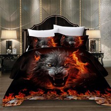 Soft Wolfs Animals Duvet Cover