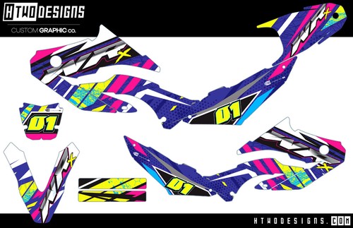 Wr125 graphics stickers - stickers, fit