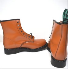 SOLOVAIR Tan Hi-shine Leather