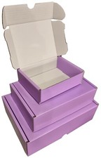 PURPLE SATIN LILAC CARDBOARD