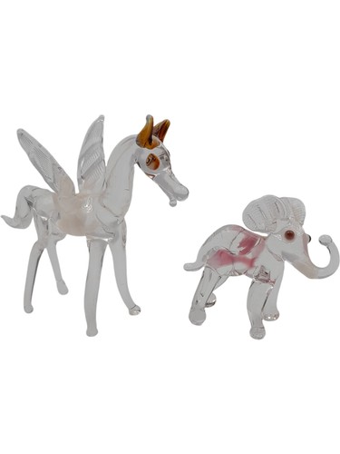Unique handblown glass animal - handblown,