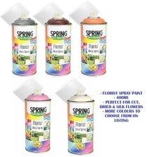 Spring Pro Florist 400ml Decorative Spray Paint Fresh Dried Silk Flowers