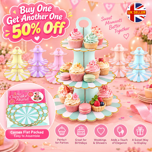 Tier cardboard cake - cake, stand