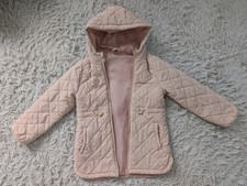 Little Kids Girls Jacket Age 8-9 Years Light Pink Zip Up