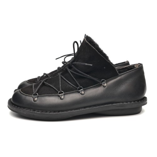 Trippen black leather - black, boots