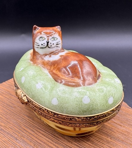 Limoges france kitty cat - france,