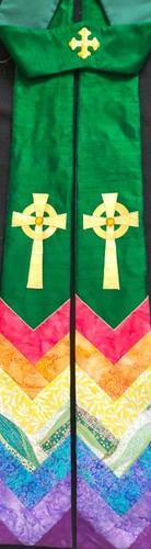 New handmade green silk - handmade,
