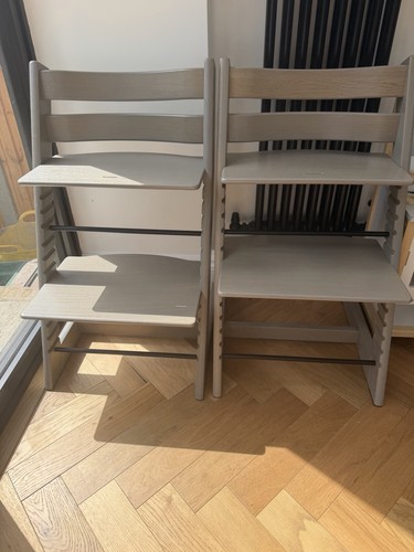 Two stokke tripp - two, high