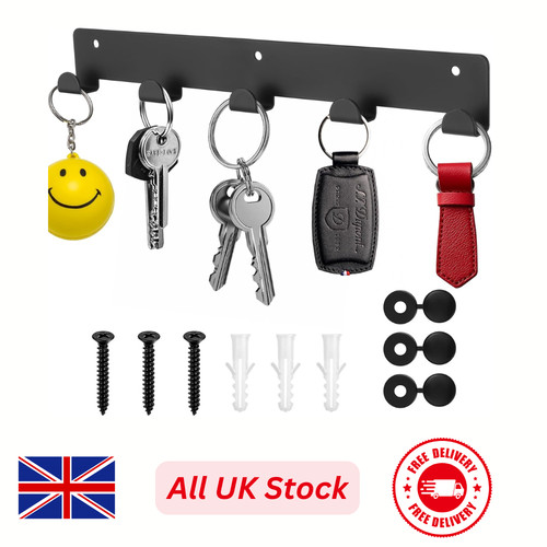 Wall mounted key holder hanger - wall,