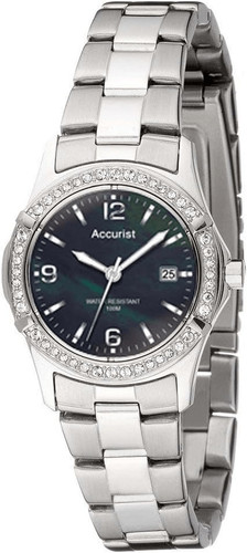 Accurist ladies watch silver - accurist,