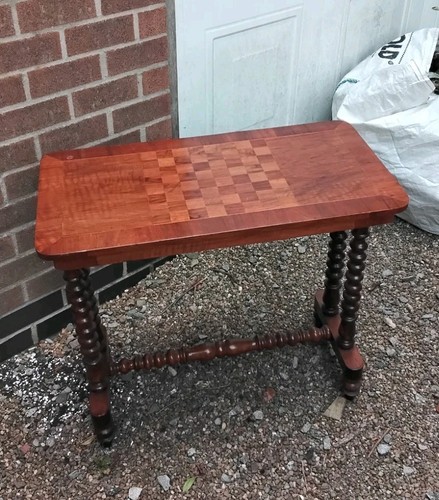 Victorian barley twist chess - barley,