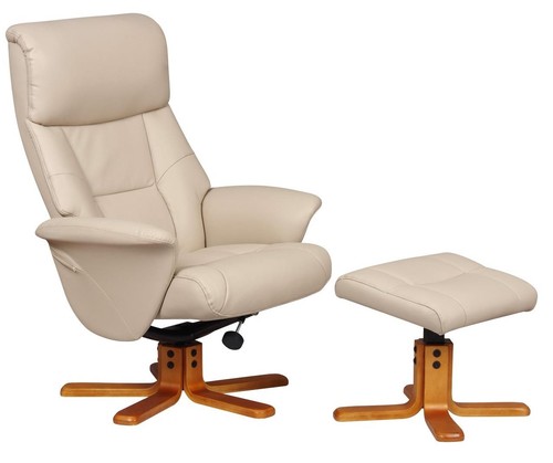 Marseille faux leather swivel - leather,