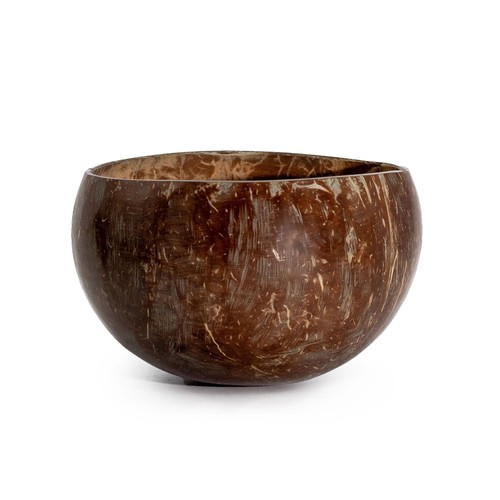 Small natural coconut bowl - small,