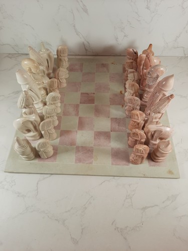 Soapstone maasai tribal - tribal, chess