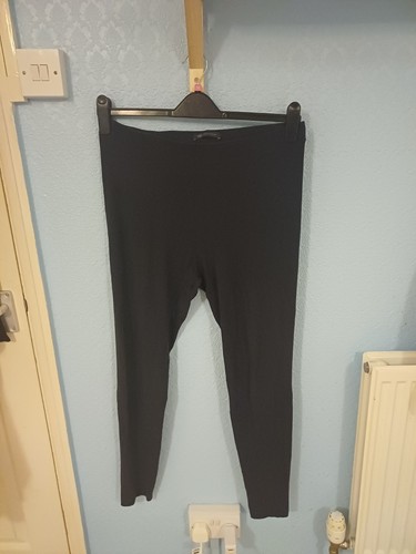 Dark blue cotton leggings from - cotton,