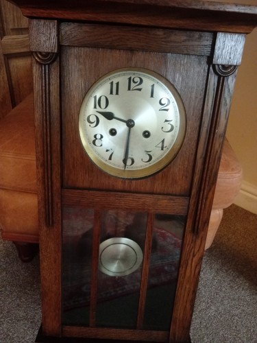 Antique wall clock - antique,