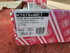 MK Consumer Unit K7678sMET 21