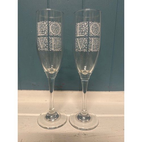 Set clear glass - clear, champagne