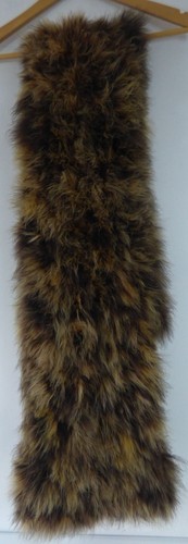 Vintage faux fur stole - faux,