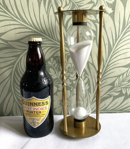 1970s minute brass - brass, glass