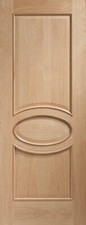Internal Oak Calabria with Raised Mouldings Solid Doors BAD DEFECTS