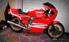 Ducati 1000 SS Hailwood Replica 1986 3 A4 Photo Print