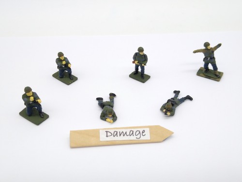 Airfix german soldiers - airfix, painted
