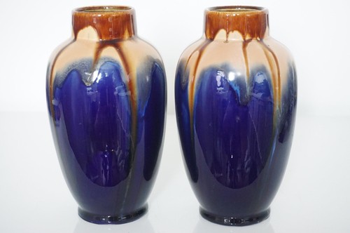 Pair belgian art - art, pottery