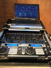 Disco stand alone DJs MP3 mixing deck with Virtual DJ format loaded