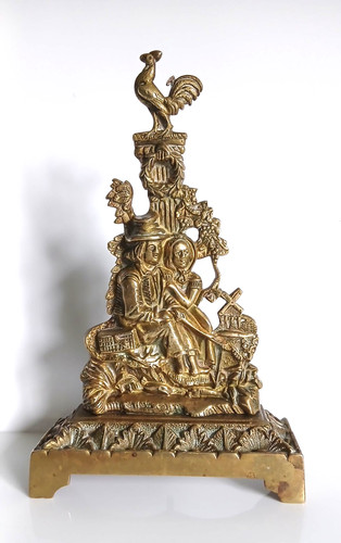 Girandole 20th french - girandole, brass