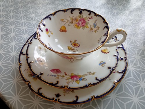 Cauldon antique cobalt gilt - cobalt,